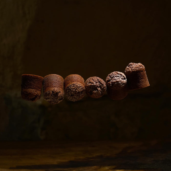 Financiers de chocolate